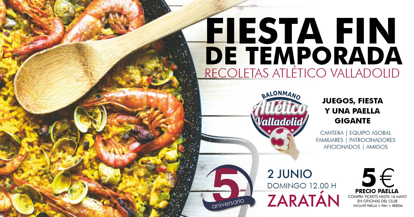 No te pierdas la ‘Fiesta fin de temporada’ del Recoletas Atlético Valladolid